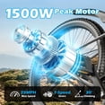 thumbnail image 2 of Electric Bike for Adults 26'' Electric Mountain bike Commuter Electric Bicycle 7-Speed, 2 of 7