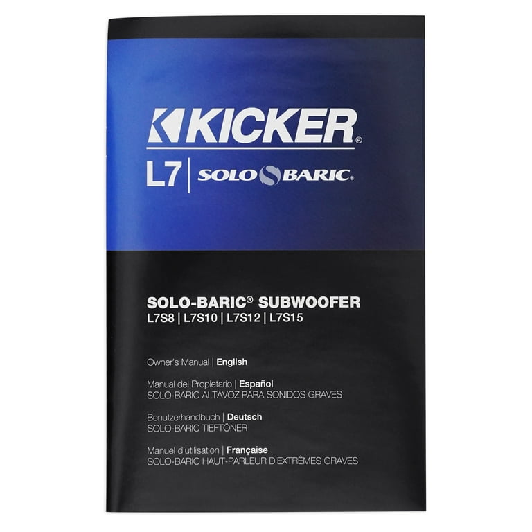 Best amp for hot sale kicker l7 10
