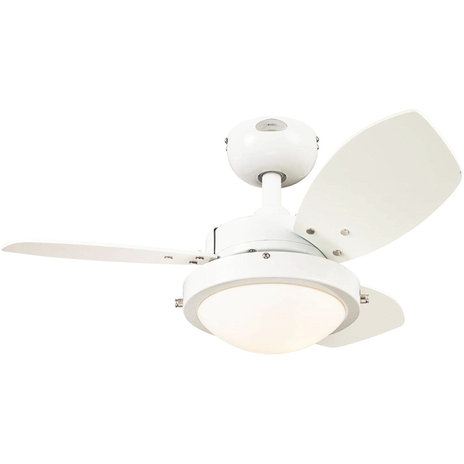Turbo Swirl 30-Inch Indoor Ceiling Fan with Dimmable LED Light Fixture 
