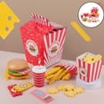 thumbnail image 1 of Pretend Play Toy Kitchen Playset Hamburger for Educational Development Salvador Fingir juguetes de juego, 1 of 10
