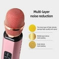 thumbnail image 4 of Happy Date Wireless Karaoke Microphone Bluetooth Handheld Portable Speaker Home KTV Player for Party Live Show, 4 of 9