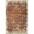 thumbnail image 1 of HomeRoots 475616 5 x 8 ft. Distressed Diamonds Area Rug, Ivory & Rust, 1 of 1