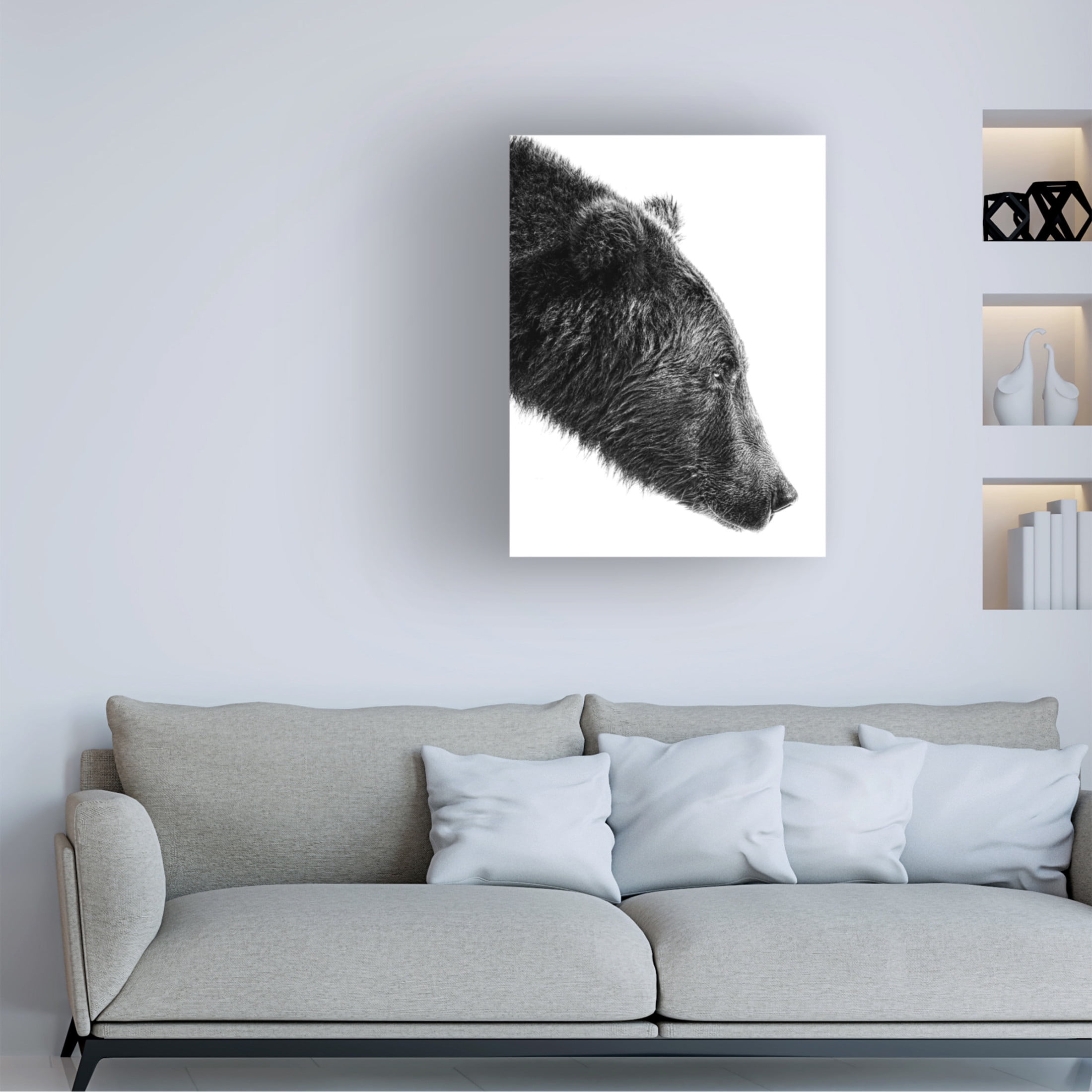 Trademark Fine Art Anchor Lee The Salmon Catcher Canvas Wall Art