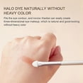 thumbnail image 4 of 2PCS Portable Eyeshadow Brush Stick Dual Sided Sponge Nylon Eyeliner Eyebrow Applicator Cosmetic Tool Send Two Replacement Head, 4 of 5