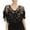 B, variant on Shawl Top Women Fashionable Mesh Sequined Tassel Gown Shawl Elegant Beaded Smock Cape B,One Size