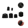 thumbnail image 2 of MasteelfCA 1 Set 100Pcs Rubber End Caps Flexible Bolt Covers Thread Protectors (Black), 2 of 7