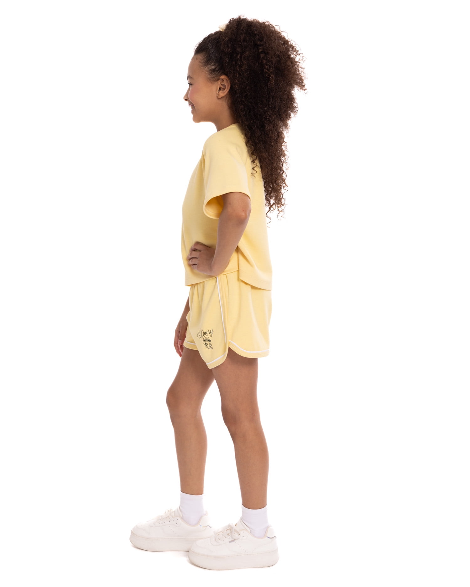 Minnie & Friends Girl’s Daisy Active Scuba Short Set, Sizes 4-12