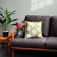 thumbnail image 2 of 16" Daisy Flowers Pillow, 2 of 4