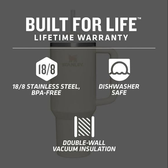 Stanley Quencher H2.O FlowState⢠Tumbler 40oz Cream Tonal