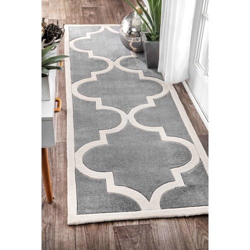 nuLOOM Cine HandTufted Slate Area Rug