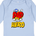 thumbnail image 4 of Inktastic Dad is My Hero Boys or Girls Long Sleeve Baby Bodysuit, 4 of 5