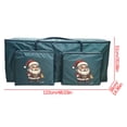 thumbnail image 6 of Kumdkd Extra Large Christmas Tree Storage Bag, 48x20x15in Heavy-Duty Artificial Tree Cover with Double Zipper, Water-Resistant Holiday Organizer for Garage, Attic, & Decor Protection, 6 of 7