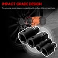 thumbnail image 3 of Clé Socket, 3/8 Pouces 1/2 Pouces Pilote Conversions 1/2 Pouces Pilote Réducteur 1/4 Pouces 3/8 Pouces Adapter Réducteur 1/4 Pouces Pilote Perceuse 4 Pcs Socket Puissance Pilote en Acier Puissance Pilote Puissance Buzhi Huiop, 3 of 6