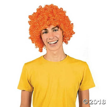 Team Spirit Wig - Orange Team Spirit Wig