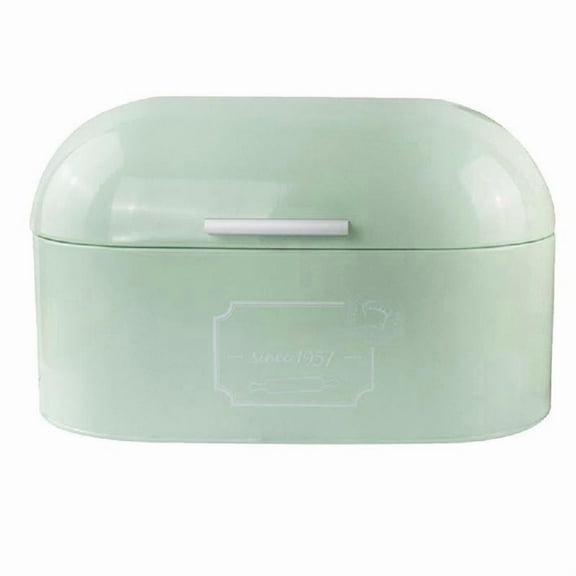 Breadbox with Lid Metal Container Strong Load Bearing Utility Home Storage Tin