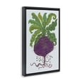 thumbnail image 3 of Stupell Industries Stylized Beetroot Vegetable Food & Beverage Painting Black Floater Framed Canvas Art Print Wall Art, 21 x 31, 3 of 9