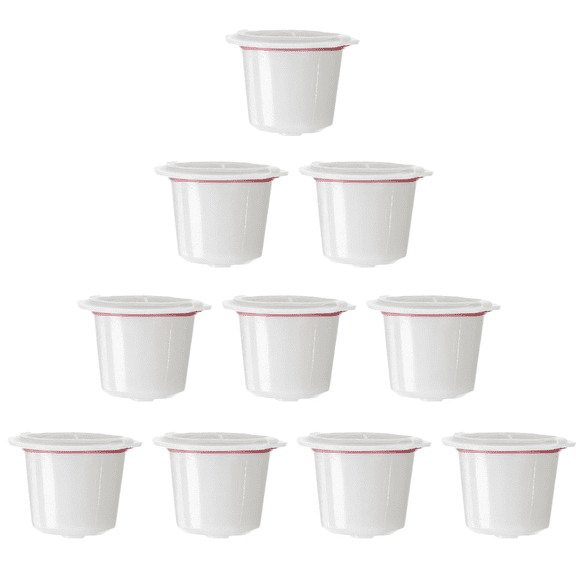 Refillable Capsule Pods for Nespresso, 10-Pack