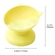 thumbnail image 3 of Plato De Comida Comedero y bebedero ergonómico para perros y gatos, con soporte cervical, color amarillo (1 unidad). Rkxzt, 3 of 9