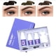 thumbnail image 3 of de tinte de pestañas 6 en un para cejas con guantes de tinte con de tinte con cepillo de crema de teñido a prueba de agua para salón negro y café Salvador Kits de tinte de pestañas para cejas, 3 of 8