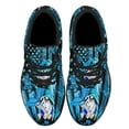 thumbnail image 2 of Gnome Nurse American flag US Shoes Sneakers for Women Men Black Size 4, 2 of 7