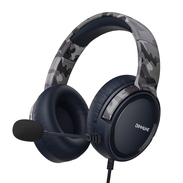 Auriculares para juegos BINNUNE BG02 con micrófono para PC PS5 PS4 Xbox NS
