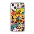 thumbnail image 1 of Hippie POP Art Case Compatible with iPhone 14,Aesthetic Art Design TPU Bumper Cover Case, 1 of 6