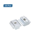 thumbnail image 3 of T Tuercas, 30uds - Níquel Chapado Carbono Acero T Ranurados Pernos, 4545 Serie M5 Martillo Cabeza Sujetador, Deslizante T Tuercas para Aluminio Extrusión Perfil (Plateado), 3 of 6