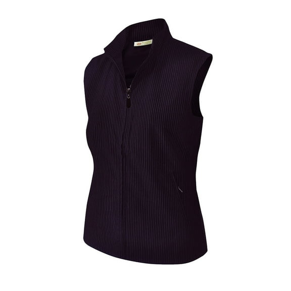 Monterey Club Women's Pinstripe Golf Vest #2961