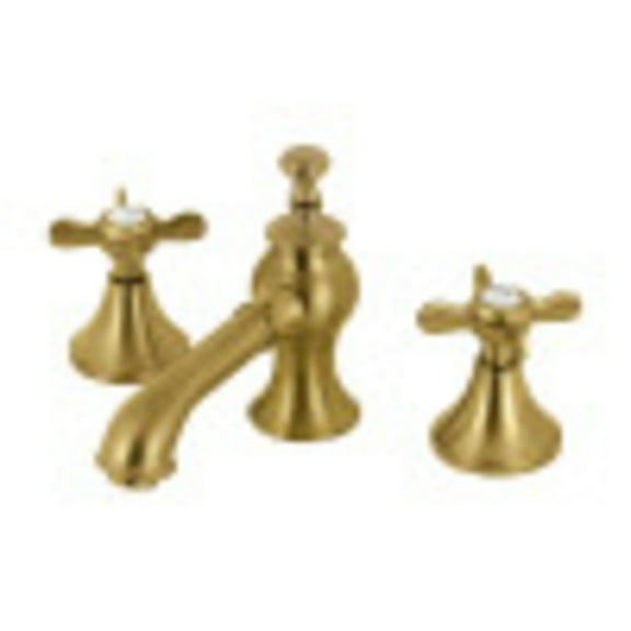 Kingston Brass KC7067BEX Essex 8 in. Widespread Bathroom Faucet, Brushed Brass