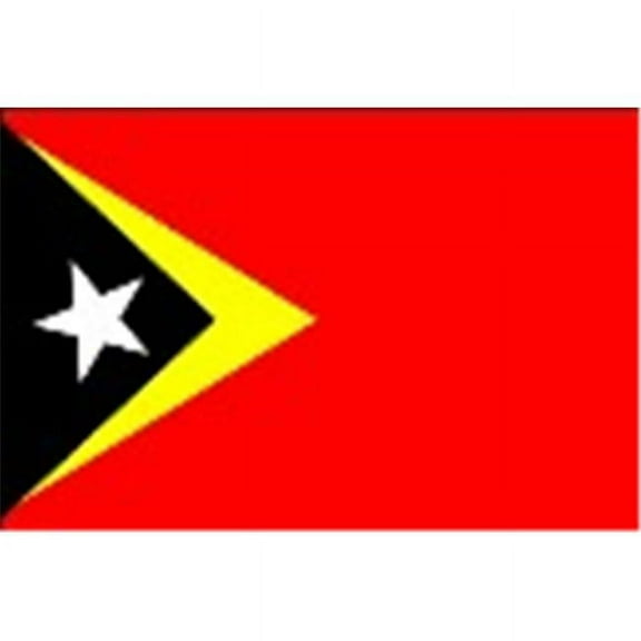 5 ft. X 8 ft. Nyl-Glo East Timor Flag