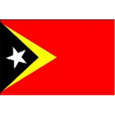 5 ft. X 8 ft. Nyl-Glo East Timor Flag