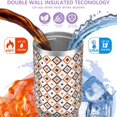 thumbnail image 3 of Halloween 30oz Handheld Travel Tumbler with Handle – Double Wall Stainless Steel Insulated Cup, Flip Straw Lid, Leak-Proof & BPA-Free for Hot and Cold Drinks – Durable Coffee & Juice Mug Black, 3 of 7