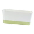 thumbnail image 1 of DYNWAVECA Window Box Planter Attached Saucer Multifunctional Functional Vegetables Grow Container Rectangular Flower Pot for Yard Patio L, 1 of 10