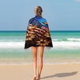 thumbnail image 4 of Independence Day Of The United States Flag Beach Towel Microfiber Beach Towels Sand Free Quick Dry Lightweight Travel Towels, 4 of 7