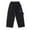 Black, variant on CYRBOKO Cargo Pants for Boys, Wide-leg Elastic Waist Cotton Loose Long Pants Black Size 10-12 T