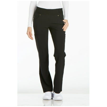 

Cherokee Iflex Women s Scrubs Pant Mid Rise Straight Leg Pull-On CK002