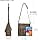 KL928 Multi Zipper Pockets Messenger Bag Large Crossbody Shoulder Bag for Women Gifts