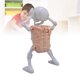 thumbnail image 4 of Figura De Esqueleto, Plásticos De Detección Sensibles Divertidos, Juguete De Esqueleto De Baile Duradero Que Brilla En La Oscuridad Para Niños Y Niños Para Descompresión, 4 of 7