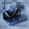thumbnail image 6 of 2-in-1 Entronix Bundle for iPhone 15 Pro, Magnetic Clear Case 1 Screen Protector, Navy Blue, 6 of 8