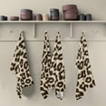 thumbnail image 5 of Coolnut Leopard Print Kitchen Dish Towels Set of 1,Dishcloths,Absorbent Soft Towels Hand Towels, Tea Towels,18" x 28", 5 of 6