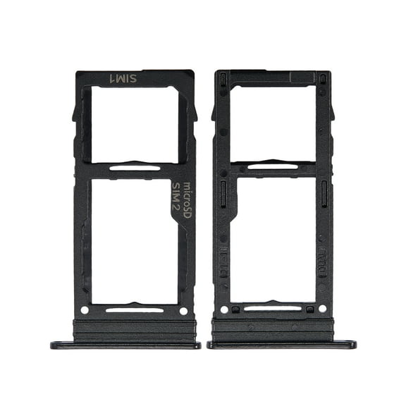 Replacement Single Sim Card Tray Compatible For Samsung Galaxy A51 5G (A516 / 2020) (Prism Cube Black)