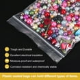 thumbnail image 4 of Uxcell 100Pcs Clear Plastic Bags 3" x 2.5" Zipper Resealable Lock Bags 2mil Small Reclosable Poly Bags for Small Business, Jewelry, Storage, Packaging, 4 of 6