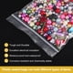 thumbnail image 4 of Uxcell 100Pcs Bolsas de Plástico Transparentes 1.5" x 1.5" con Cierre Resellable 2mil Bolsas de Polietileno Reclosables para Pequeños Negocios, Joyería, Almacenamiento, Empaque, 4 of 6