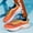 Orange, variant on Unisex Lightweight Running Shoes For Men & Women - Breathable Mesh & Upper, Stability Cushioned Rubber Sole, All-Season Indoor/Outdoor Use - Trendy White/Black/Orange Accents For Gym