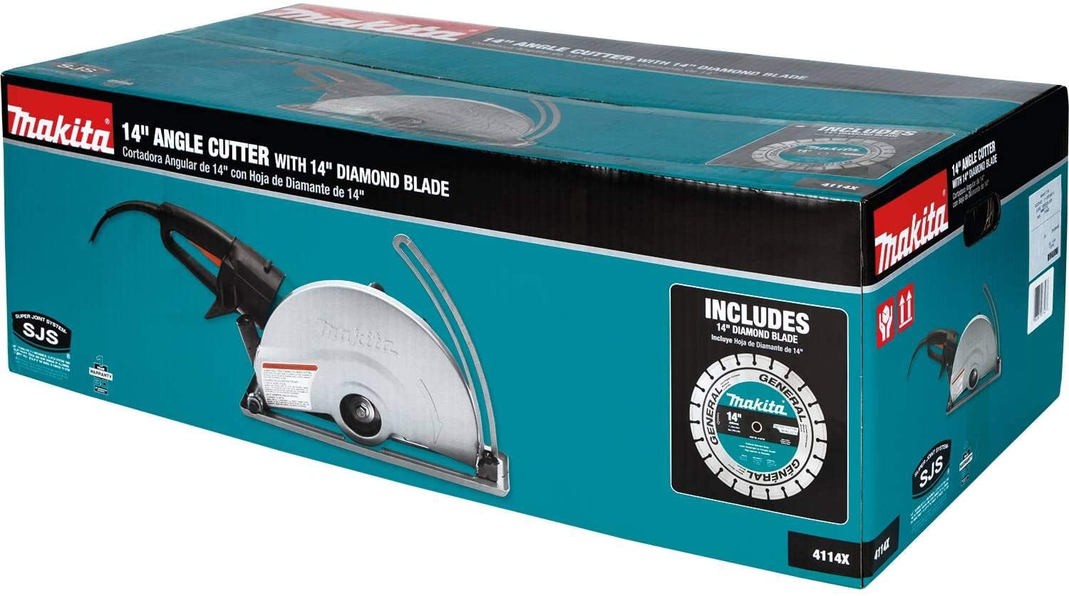 Makita 4114X 15-Amp 14-Inch 3,500-Rpm 