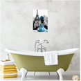 thumbnail image 2 of ZHONGYUTONG Eiffel Tower Wall Art Paris Canvas Prints Girls Room Wall Decor Black and White Painting Women Pictures for Bedroom Girly Apartment Dorm Decor Framed (28.00" x 42.00"), 2 of 4