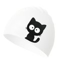 thumbnail image 1 of Cute swimming cap swimming cap kids girls boys silicone bathing cap swimming hat, 1 of 3