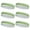 Apple Green, variant on Couver 2 Color White Sport Head Sweatband Terry Cloth Headband - 6PCS Bulk Set ( Red)