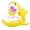 Yellow, variant on CQHVKQ 31" Inflatable Baby Pool Float with Detachable Canopy, Shark Shaped Baby Swimming Ring with Handles, Toddler Inflatable Swimming Float with Safety Seat, Infant Pool Float 0-3 Years, Blue