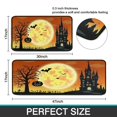 thumbnail image 7 of Halloween Kitchen Mats Sets Of 2 Spooky Boo Kitchen Rugs and Mats for Door Bath Non-Slip Runner Rug Decorations for Home Dining Room (17x47in+30x17in), 7 of 7
